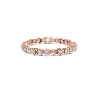 Cushion Cut Lab Grown Diamond Tennis Bracelet