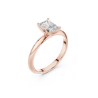Radiant-Cut Solitaire Lab Grown Diamond Ring