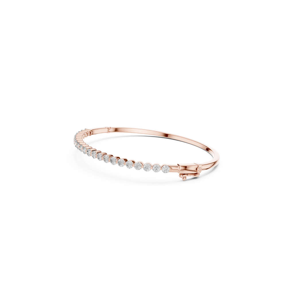 Eternity Lab Grown Diamond Bangle Bracelet