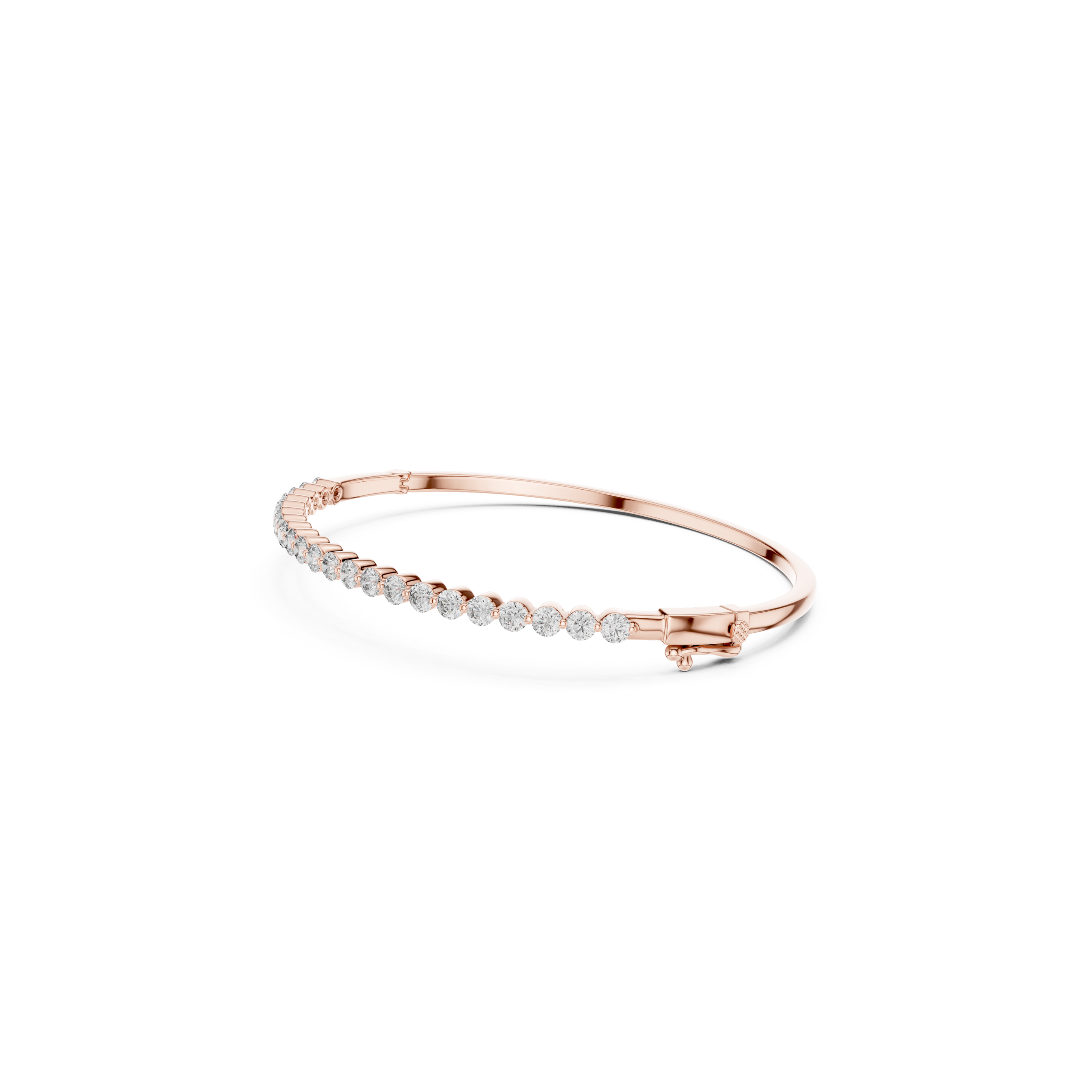 Eternity Lab Grown Diamond Bangle Bracelet