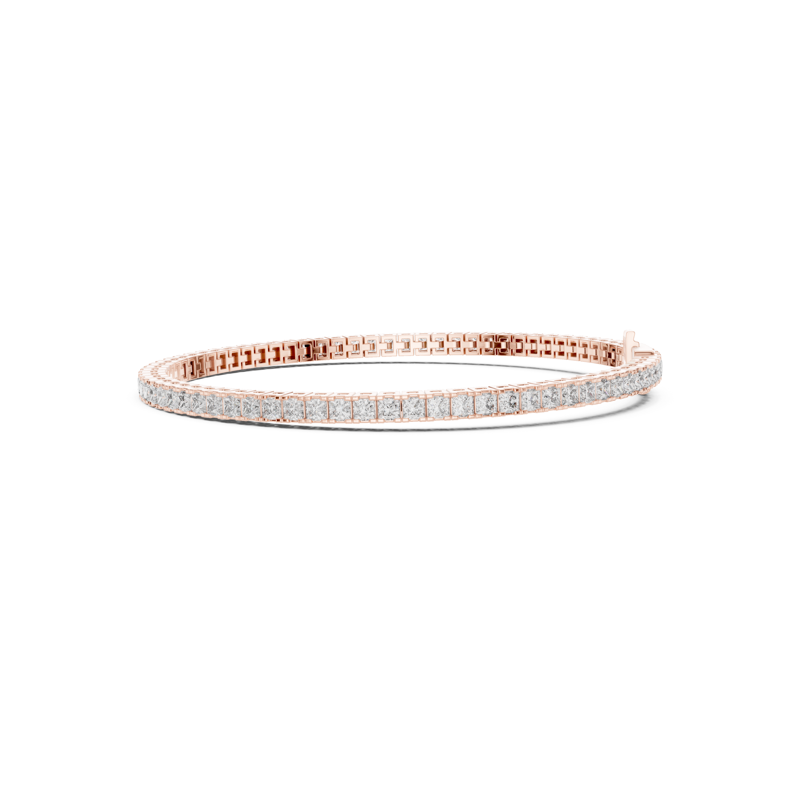 Princess Lab Grown Diamond Tennis Bracelet