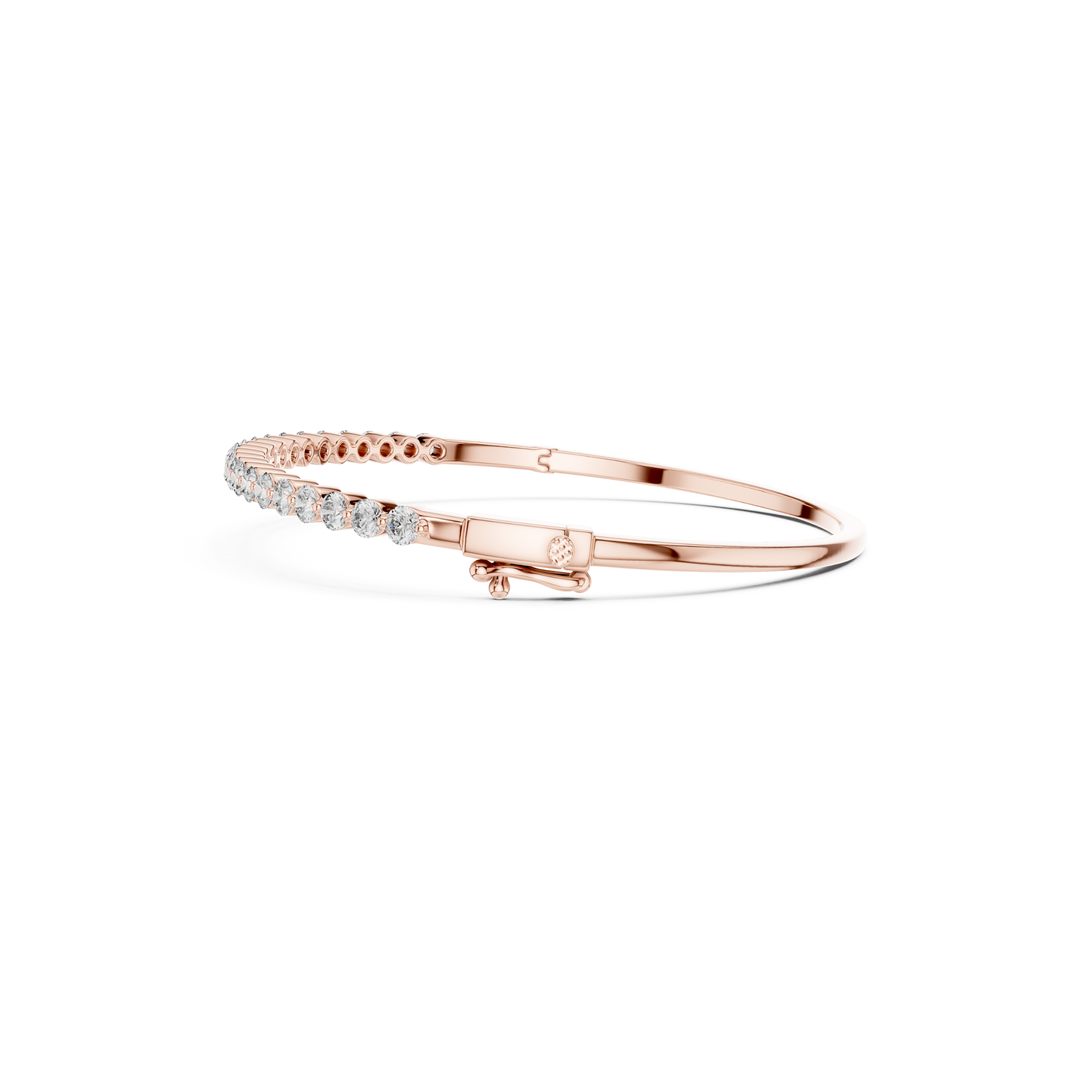Eternity Lab Grown Diamond Bangle Bracelet