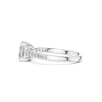 Princess-Cut Lab Grown Diamond Ring