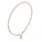 Intricate Vine Design Lab Grown Diamond Necklace