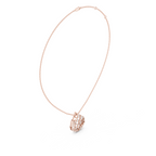 Concave Lab Grown Diamond Pendant