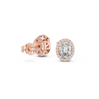 Classic Oval Cut Lab Grown Diamond Earrings