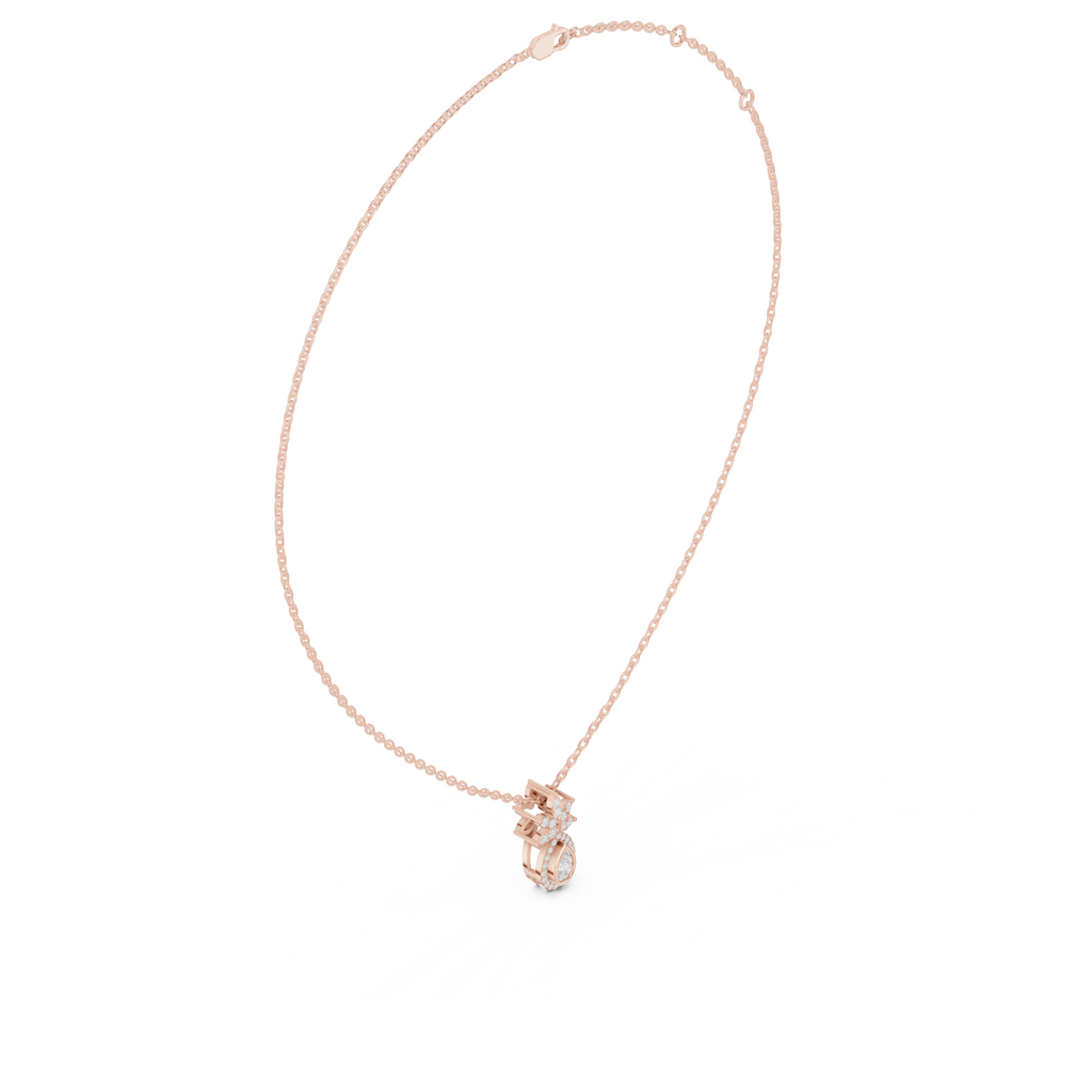 Tropical Lab Grown Diamond Pendant