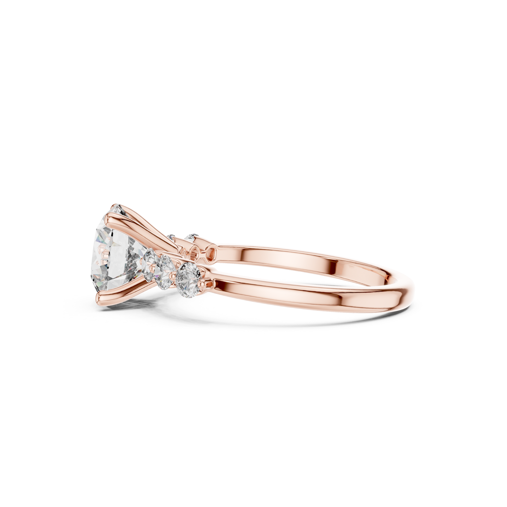 Round Brilliant Lab Grown Diamond Ring