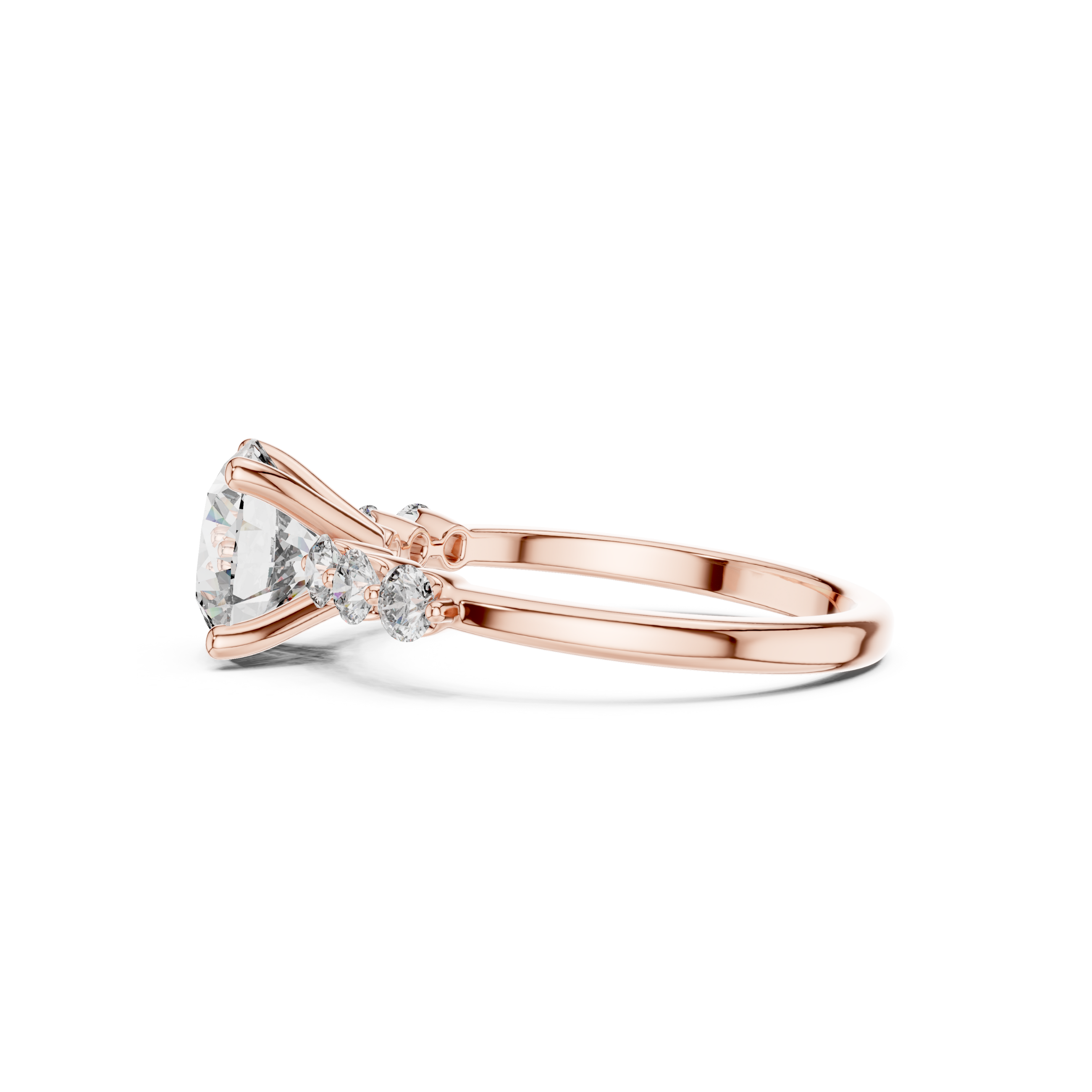 Round Brilliant Lab Grown Diamond Ring
