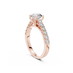 Vintage Classic Diamond Engagement Ring