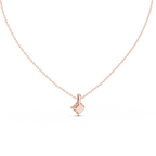 Princess Solitaire Lab Grown Diamond Pendant