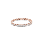 Prong-Set Brilliant Lab Grown DiamondTennis Bracelet