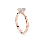 Heart-Cut Solitaire Lab Grown Diamond Ring