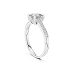 Princess-Cut Lab Grown Diamond Ring
