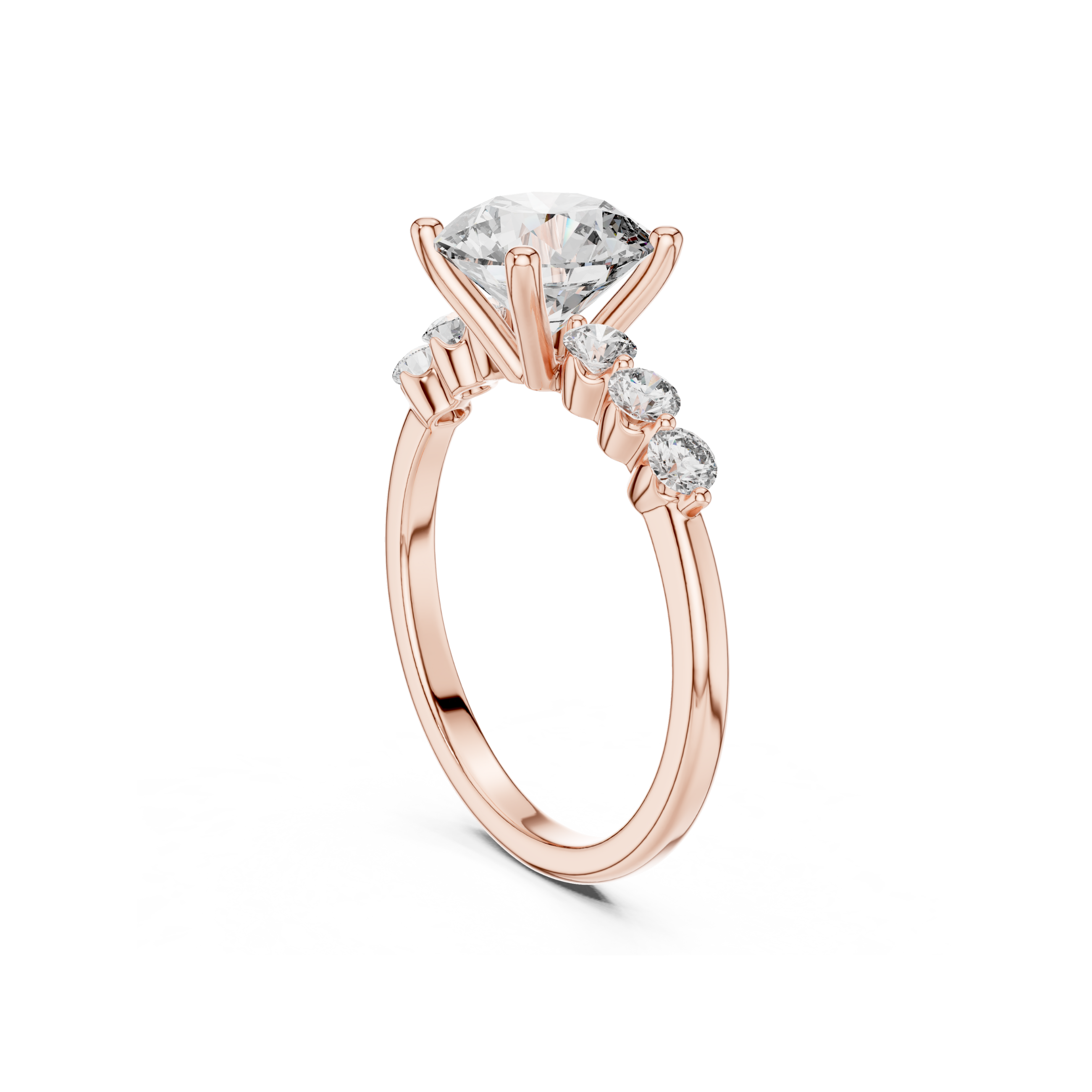 Round Brilliant Lab Grown Diamond Ring