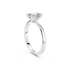 Emerald Cut Solitaire Lab Grown Diamond Ring