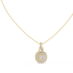 Halo Lab Grown Diamond Pendant