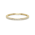 Brilliant Round Lab Grown Diamond Tennis Bracelet