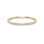Classic Oval-Cut Lab Grown Diamond Tennis Bracelet.