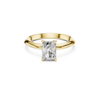 Radiant-Cut Solitaire Lab Grown Diamond Ring
