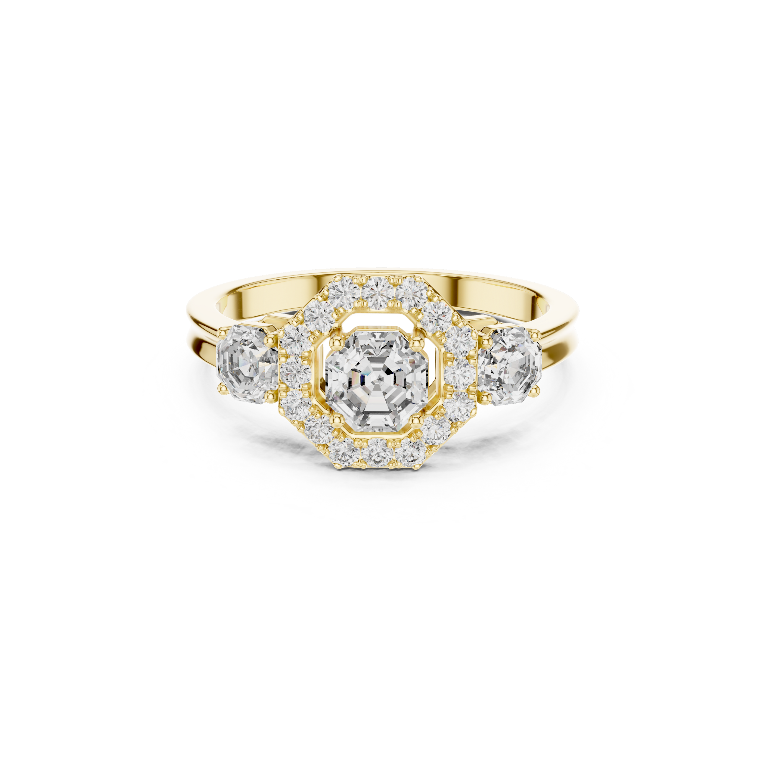 Vintage-Inspired Lab Grown Diamond Ring