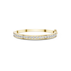 Channel-Set Lab Grown Diamond Bangle Bracelet