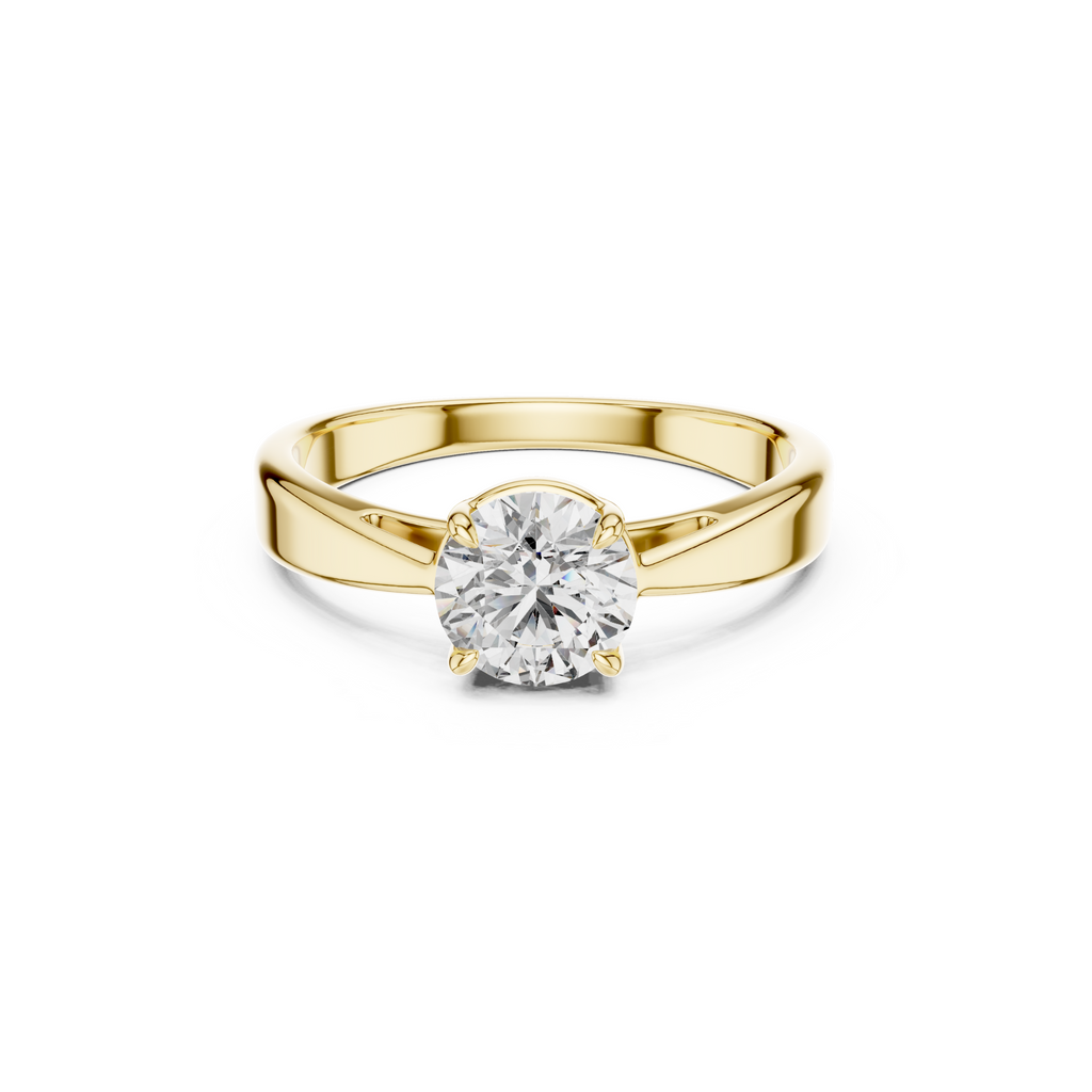 Classic Solitaire Lab Grown Diamond Ring