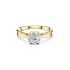 Classic Solitaire Lab Grown Diamond Ring
