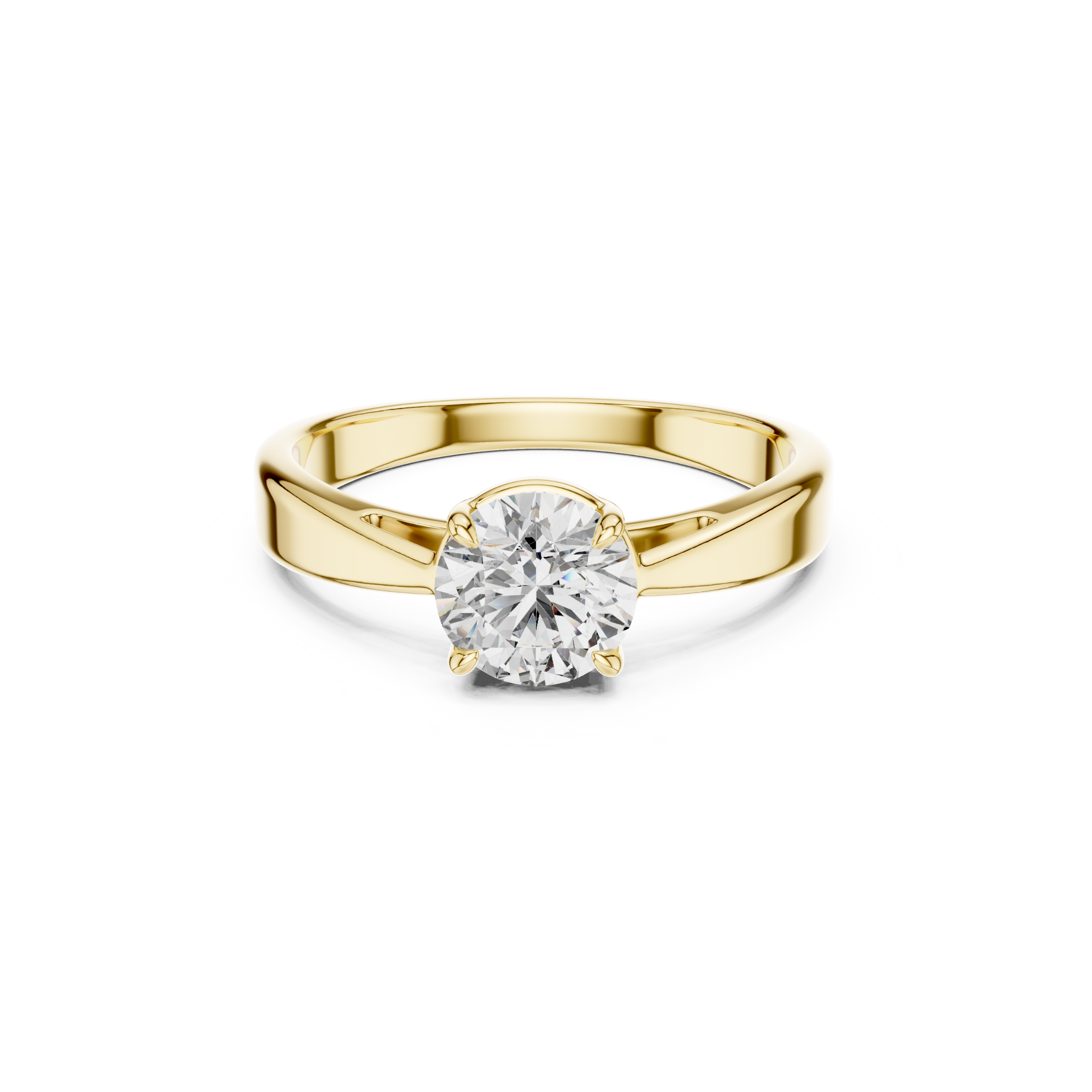 Classic Solitaire Lab Grown Diamond Ring