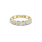 Classic 5-Stone Round Diamond Band