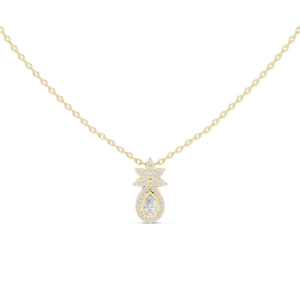 Tropical Lab Grown Diamond Pendant