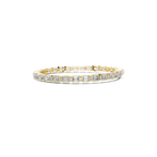 Emerald-Cut Lab Grown Diamond Tennis Bracelet