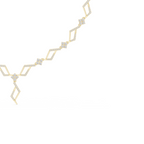 Geometric Lab Grown Diamond Necklace