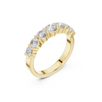 Classic 5-Stone Round Diamond Band