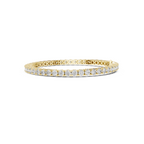 Brilliant Round Lab Grown Diamond Tennis Bracelet