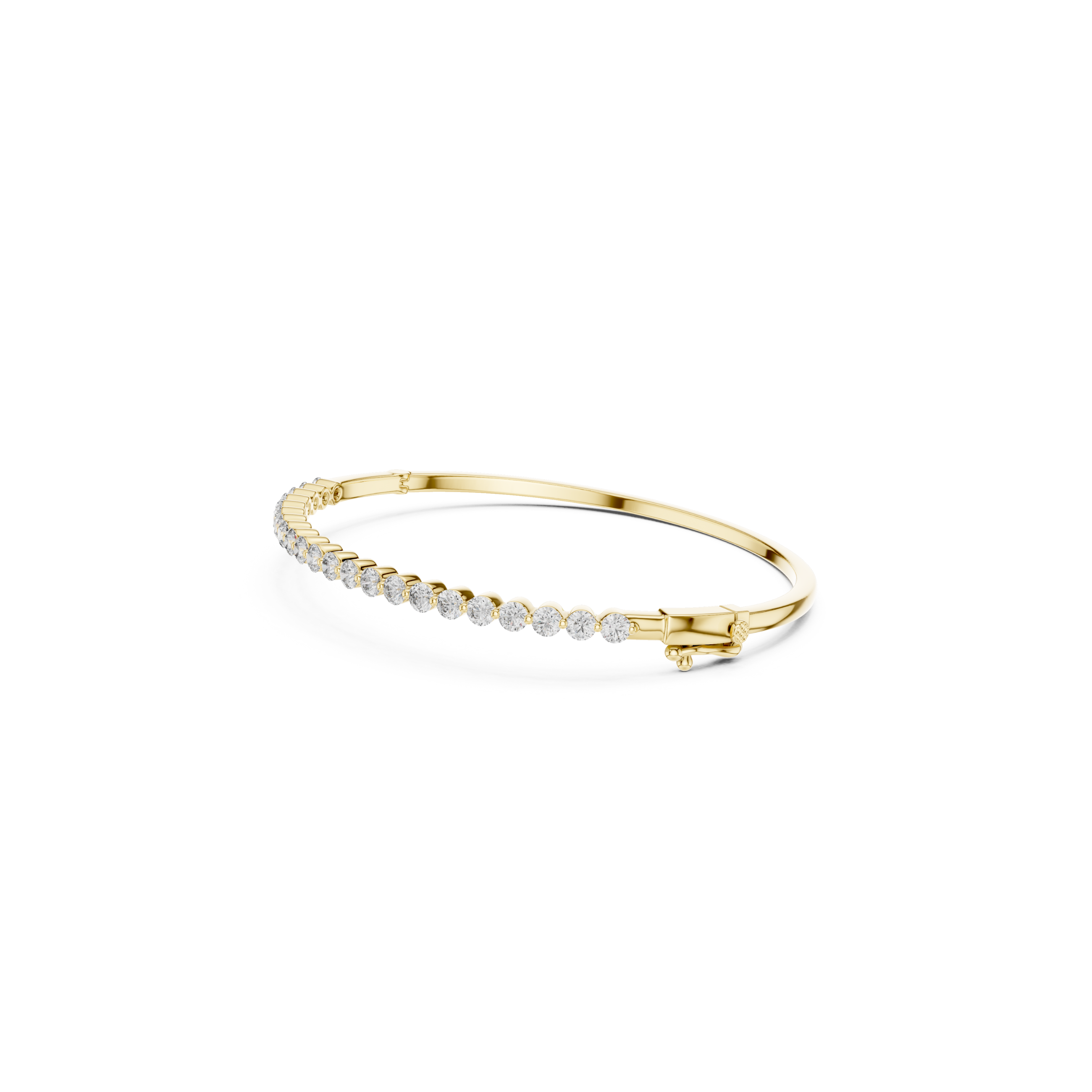 Eternity Lab Grown Diamond Bangle Bracelet