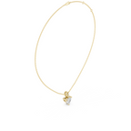 Heart Shape Solitaire Diamond Pendant