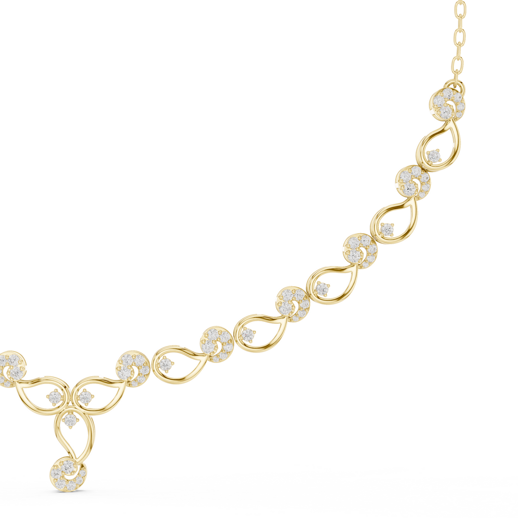 Infinity Drop Lab Grown Diamond Necklace