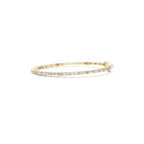 Baguette Cut Lab Grown Diamond Tennis Bracelet