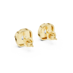 Cushion Swirl Lab grown Diamond Stud