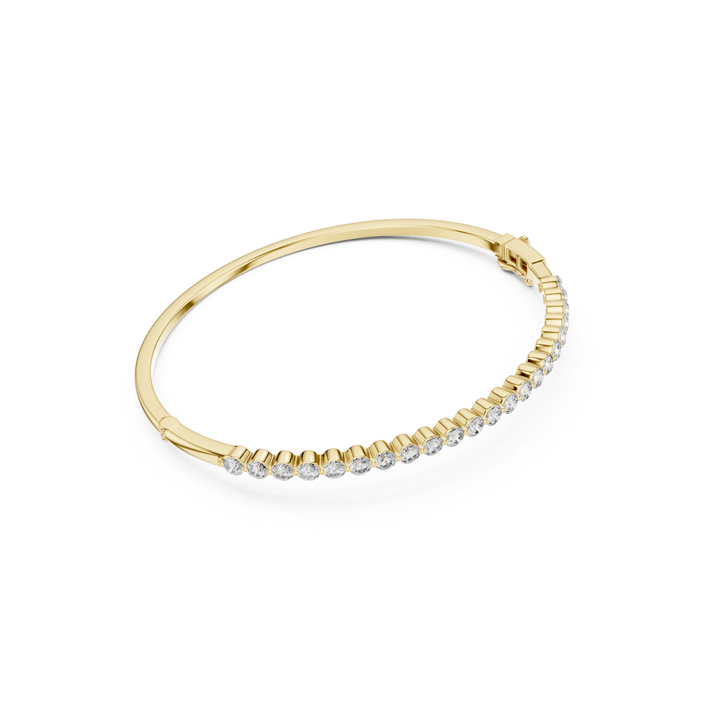 Eternity Lab Grown Diamond Bangle Bracelet