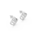 Geometric Lab Grown Diamond Stud