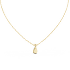 Pear Cut Solitaire Lab Grown Diamond Pendant