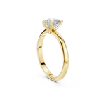 Heart-Cut Solitaire Lab Grown Diamond Ring