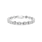 Pear-Cut Lab Grown Diamond Tennis Bracelet