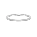 Classic Oval-Cut Lab Grown Diamond Tennis Bracelet.