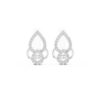 Slick Harmony Diamond Hoop Earring