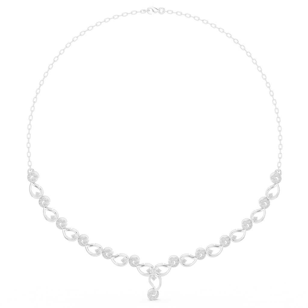 Infinity Drop Lab Grown Diamond Necklace