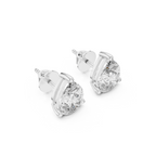 Pear Solitaire Lab Grown Diamond Stud