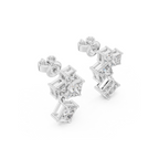 Cascade Lab Grown Diamond Drop Earring
